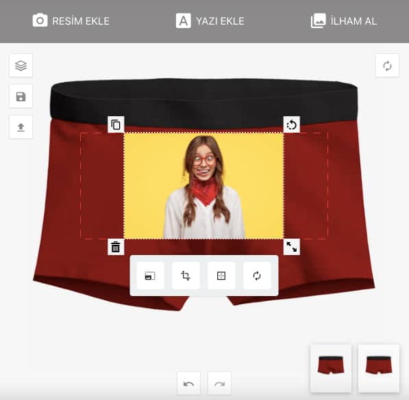Bikafa.com'da Erkek Boxer Nasıl Tasarlanır?