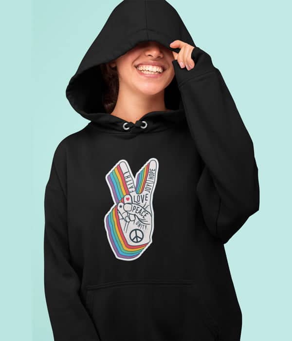 Sweatshirt Tasarım - Peace
