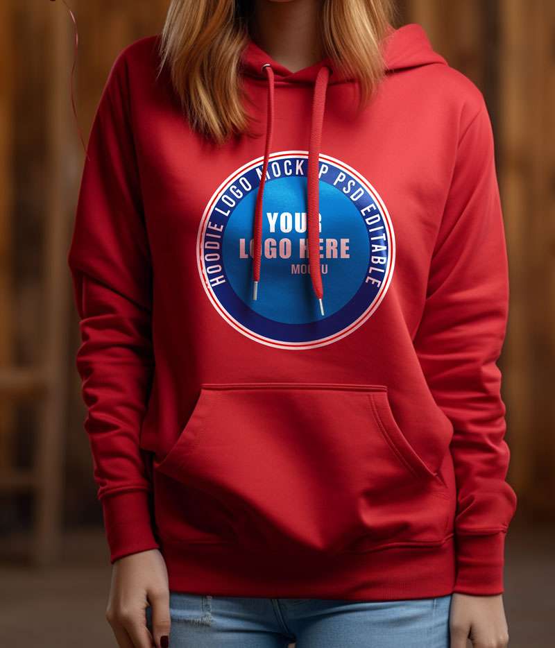 Oversize Sweatshirt Tasarla Kapuşonlu Kalın Kumaş Premium