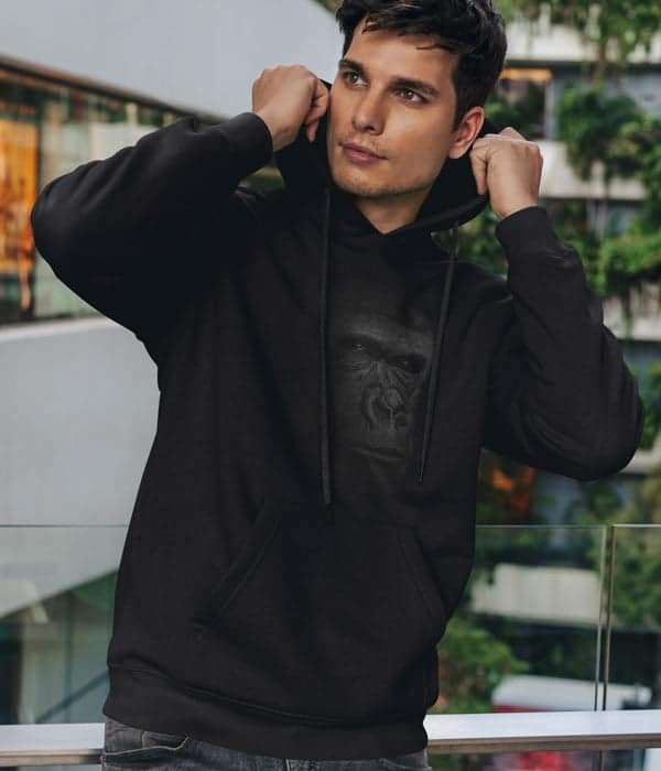 Kapşonlu Sweatshirt Face of
