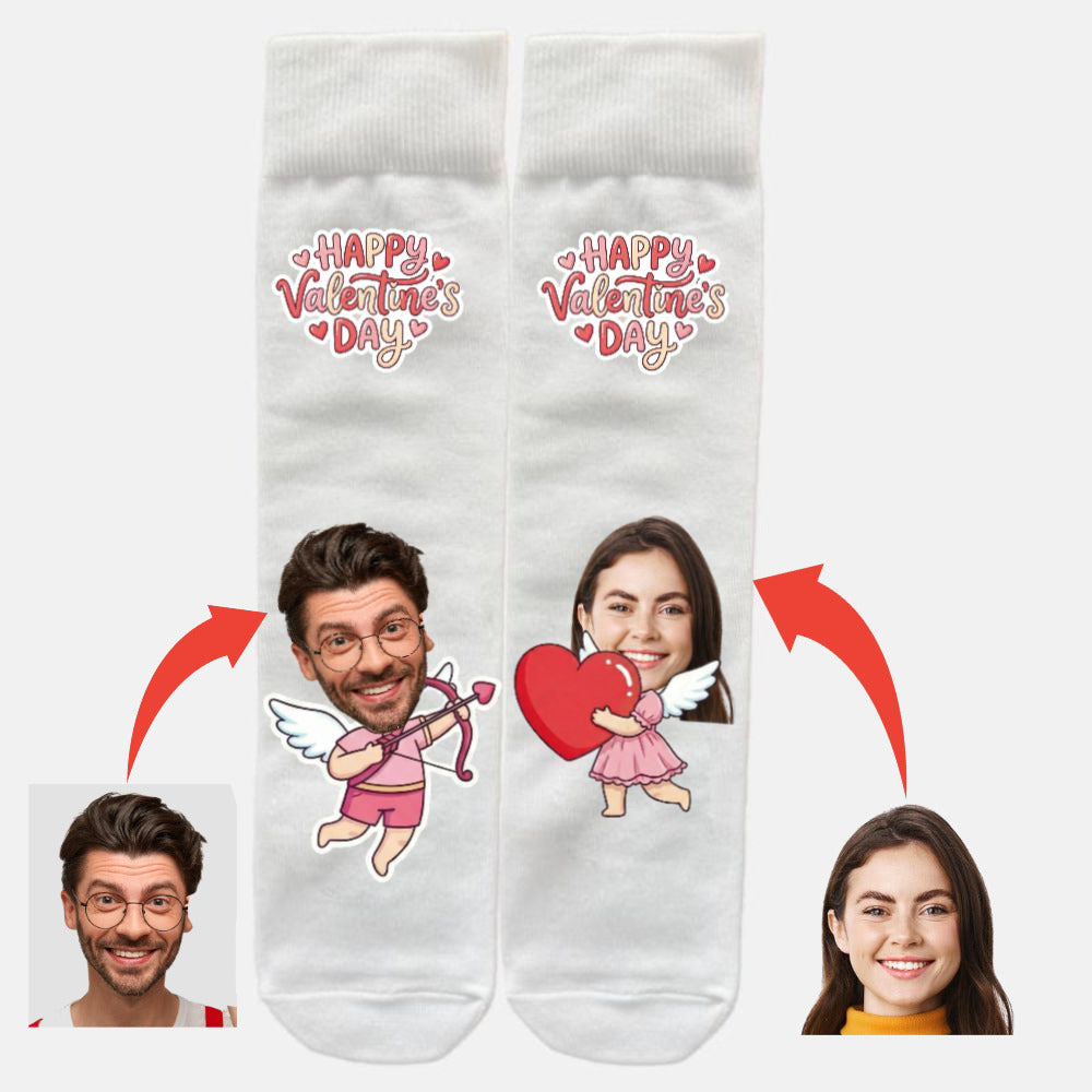 Sevgililer Çorap Ok ve Kalp