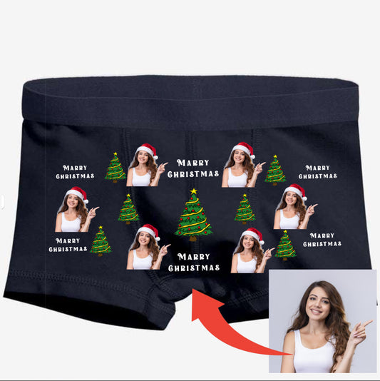 Marry Christmas Erkek Boxer