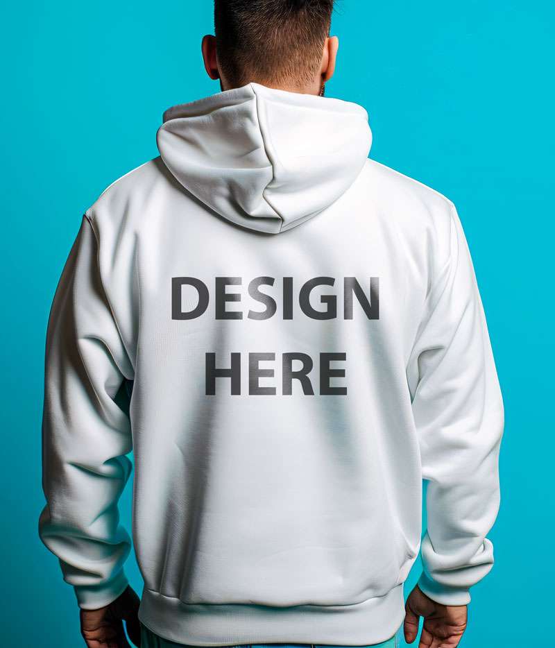 Oversize Sweatshirt Tasarla Kapuşonlu Kalın Kumaş Premium