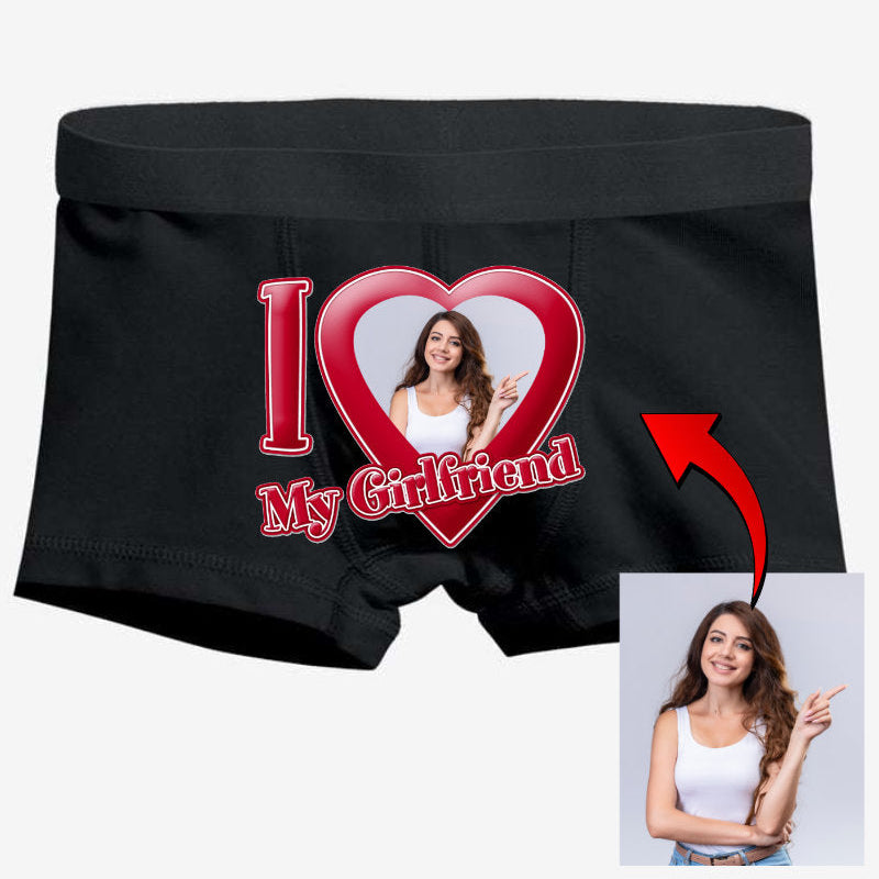 I love You My Girl Friend Boxer Tasarlama Resmini Yükle