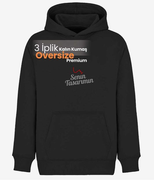 Oversize Kapüşonlu Sweatshirt: Kendi Tasarımını Yarat