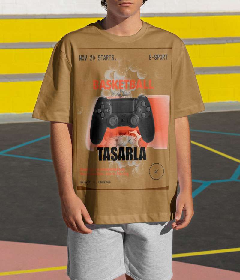 Oversize Premium Tişört Tasarla