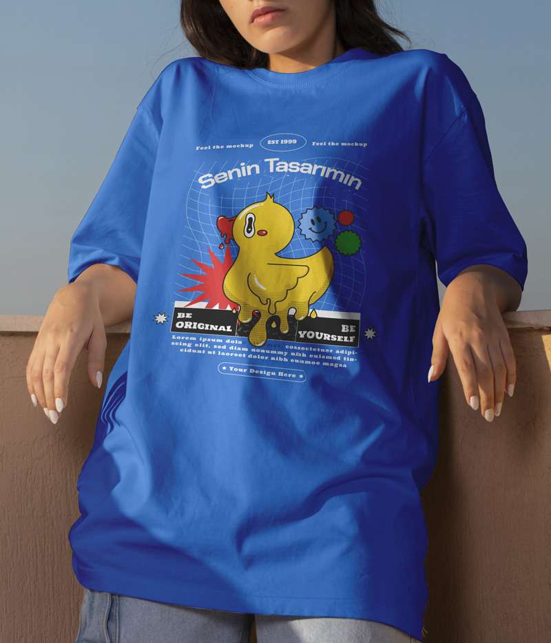 Oversize Premium Tişört Tasarla
