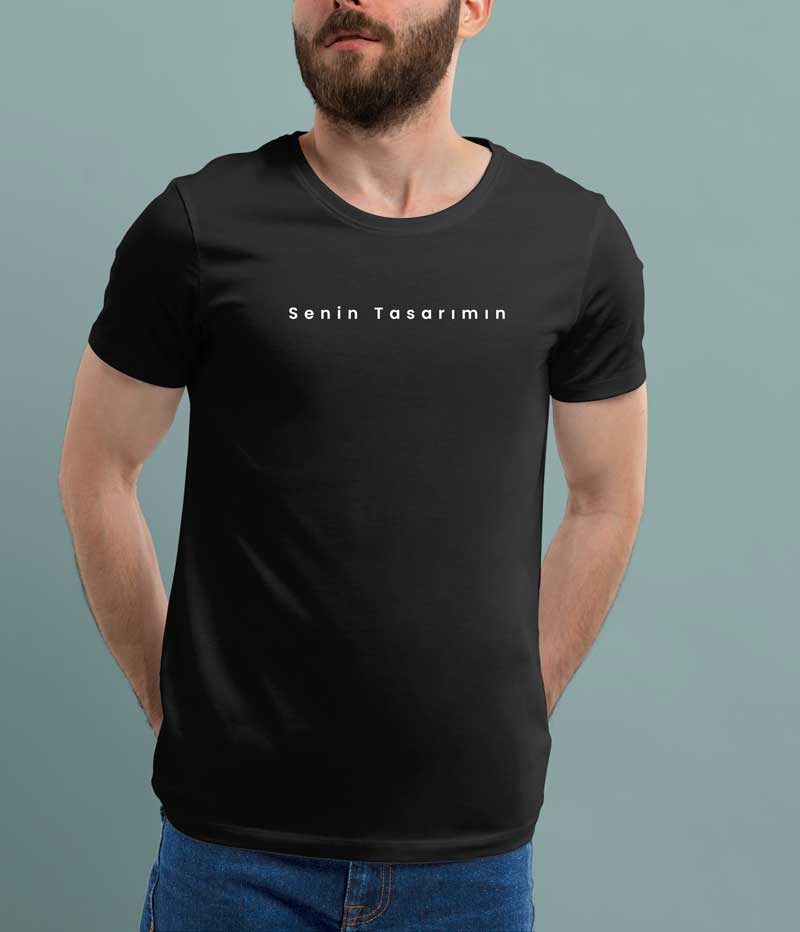 Tişört Baskı Normal Kalıp Tişört Tasarla