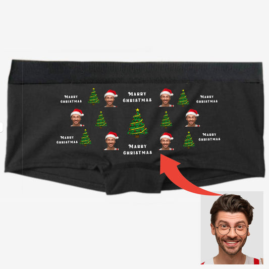 Marry Christmas Kadın Boxer