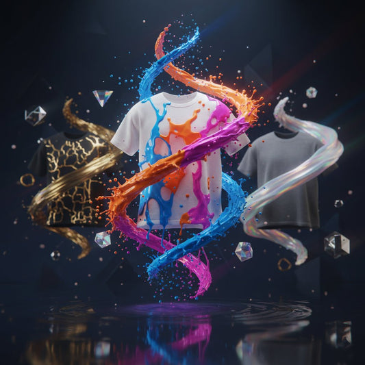 Tişört Baskı Rehberi 2025: DTF, Serigrafi ve Transfer Baskı Karşılaştırması - Bikafa Tasarım