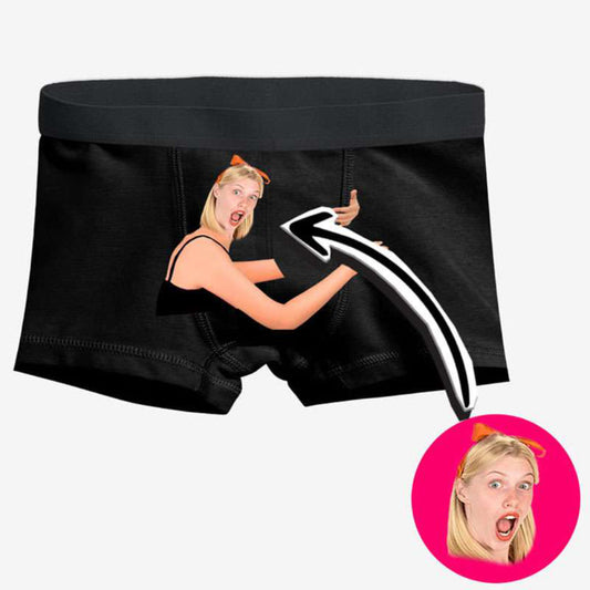 Boxer Tasarlama Sen Fotoğrafını Ekle Biz Tasarlayalım Sarılma