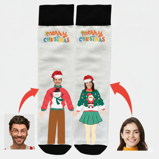 Yılbaşı Çorap El Ele TOPUKSUZ