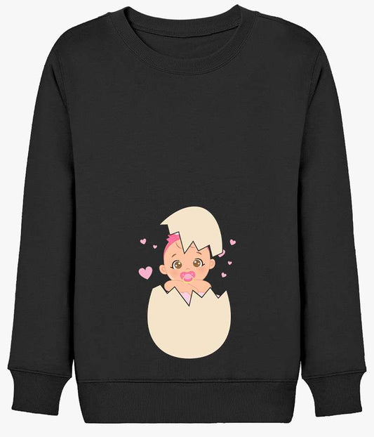 Hamile Tasarımlı Sweatshirt