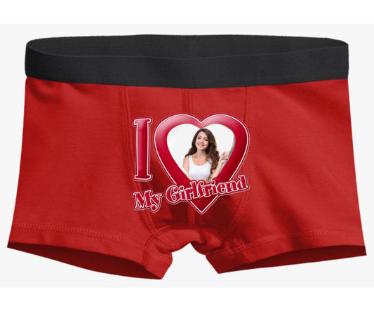 I love You My Girl Friend Boxer Tasarlama Resmini Yükle
