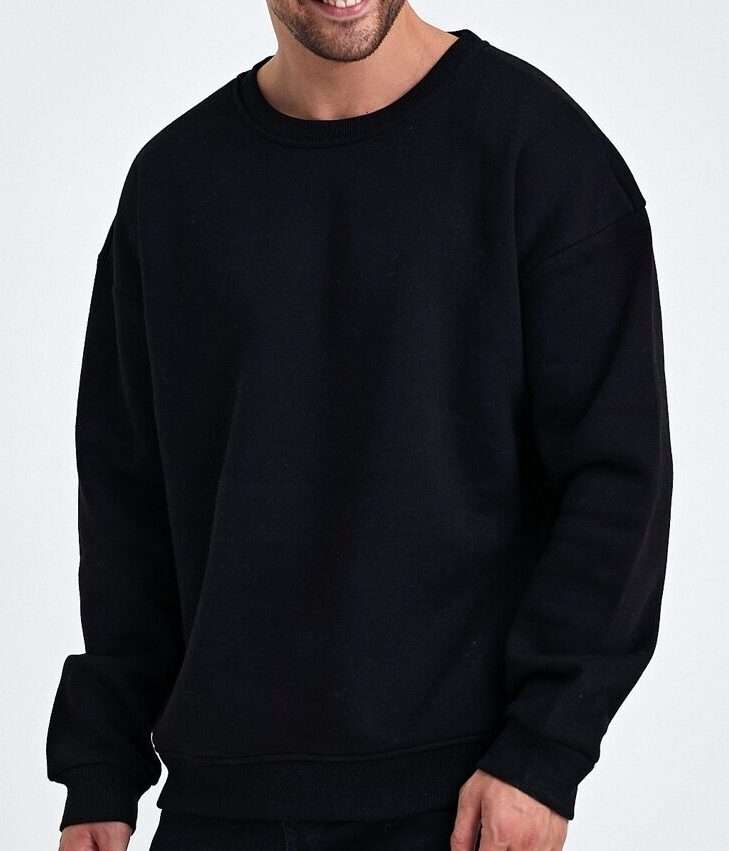 Kapüşonsuz Sweatshirt Tasarla Normal Kalıp