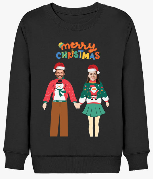 Yılbaşı Sweatshirt Çiftler için Özel Yılbaşı Hediyesi