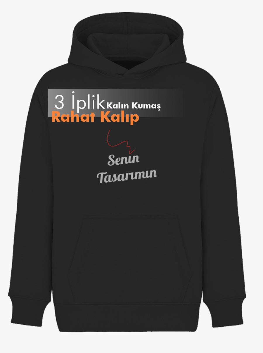 Kapüşonlu Sweatshirt Tasarla