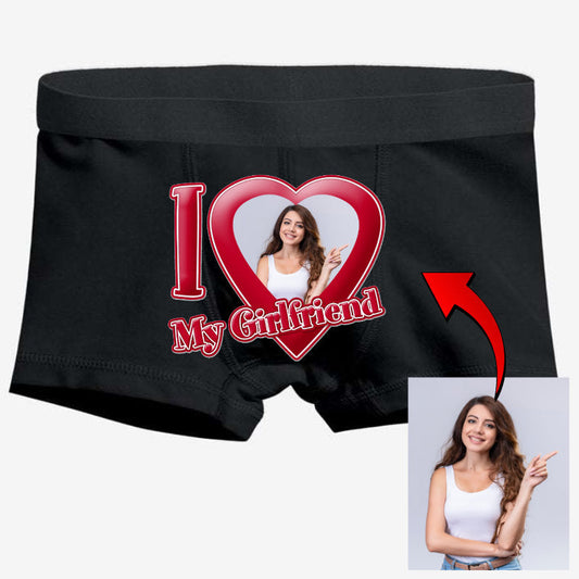 I love You My Girl Friend Boxer Tasarlama Resmini Yükle