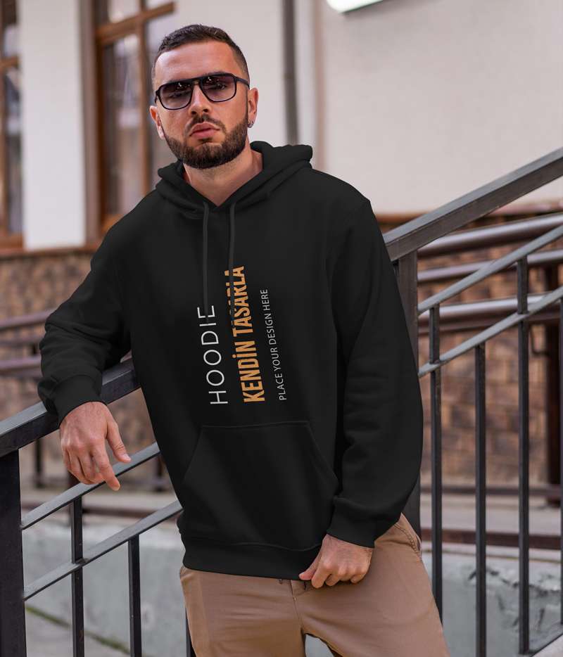 Kapüşonlu Sweatshirt Tasarla Normal Kalıp