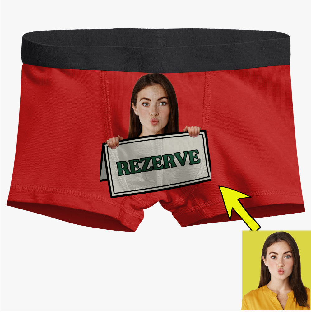 Boxer Tasarlama Sen Fotoğrafını Ekle Biz Tasarlayalım Rezerve