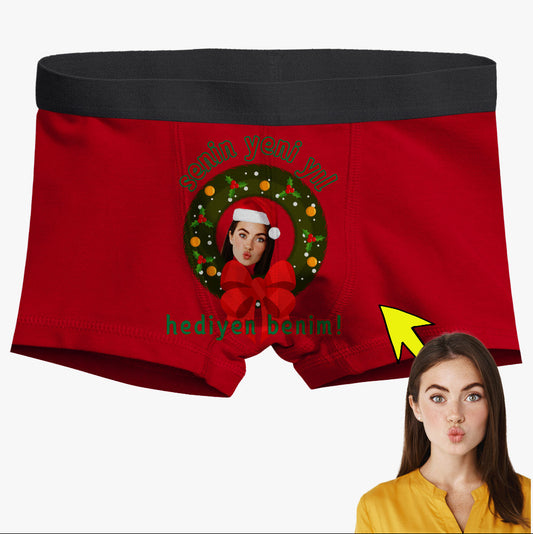 Yılbaşı Boxer Senin Yeni Yıl Hediyen Benim