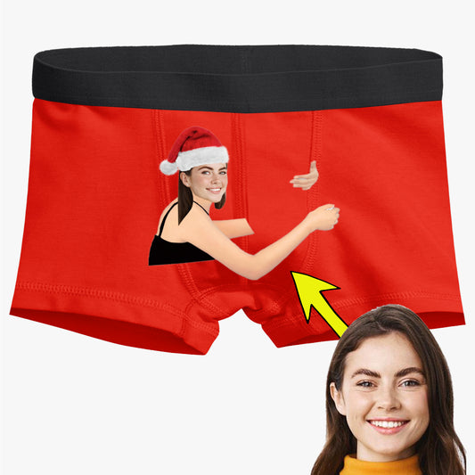 Yılbaşı Boxer  Tasarla Sarılma