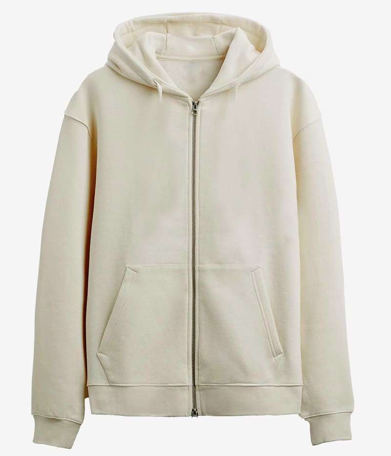 Sweatshirt Tasarla Fermuarlı Kapuşonlu Kalın Kumaş Premium