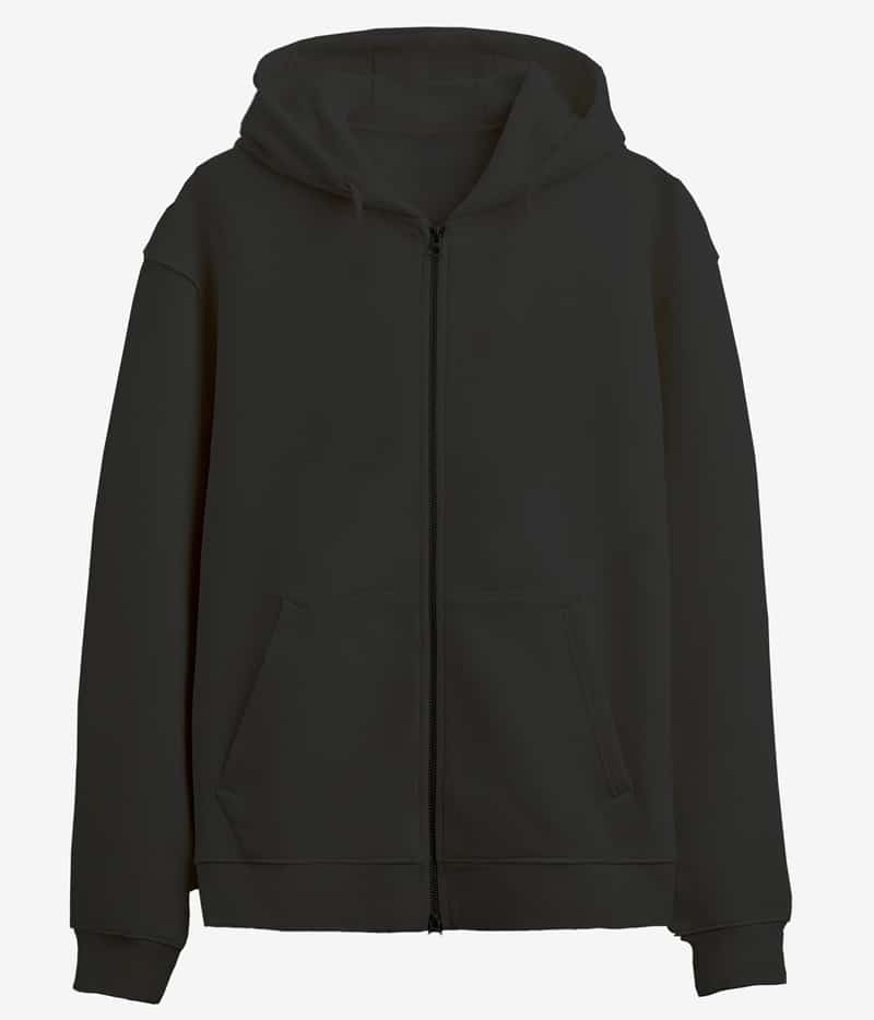 Sweatshirt Tasarla Fermuarlı Kapuşonlu Kalın Kumaş