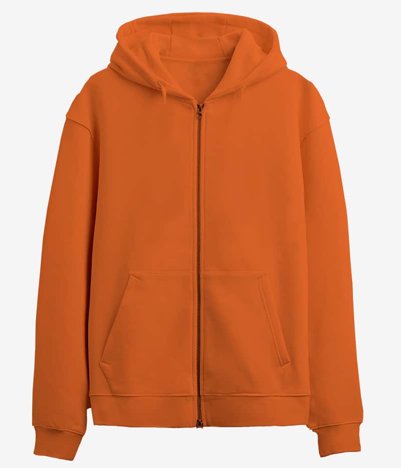 Sweatshirt Tasarla Fermuarlı Kapuşonlu Kalın Kumaş Premium