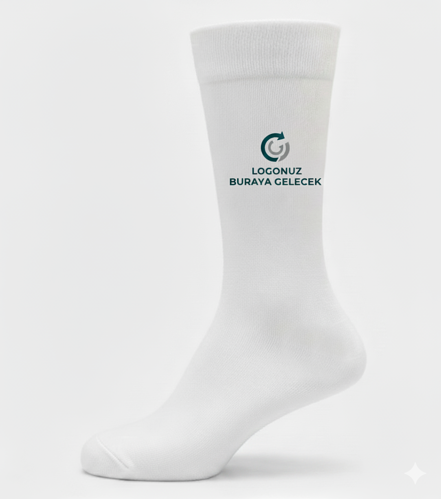 Logo Baskılı Çorap