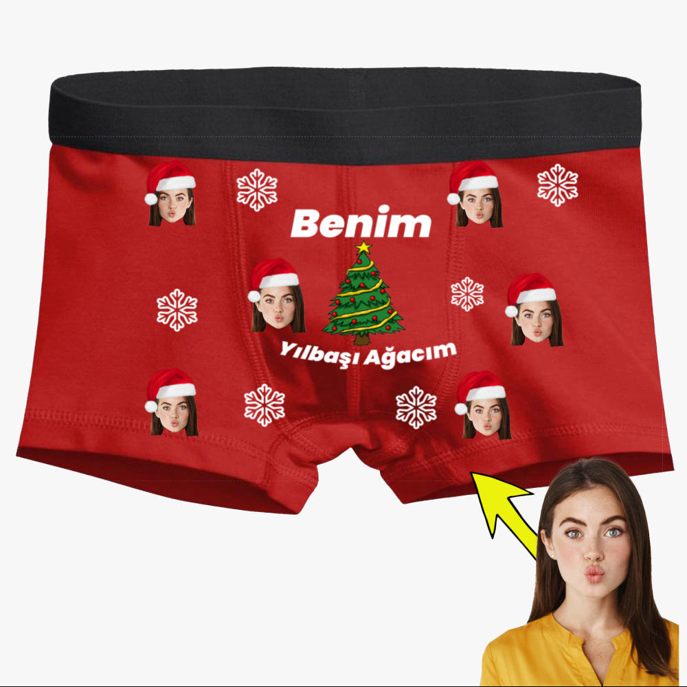 Yılbaşı Boxer Tasarlama Benim Yılbaşı Ağacım