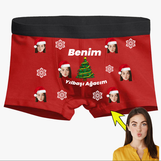 Yılbaşı Boxer Tasarlama Benim Yılbaşı Ağacım