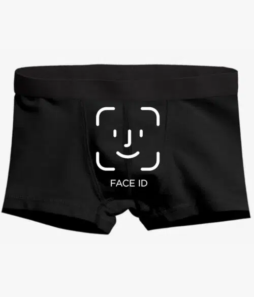 face id erkek boxer kapak